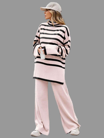 CONJUNTO DE PUNTO JERSEY RAYAS 12 CLRS