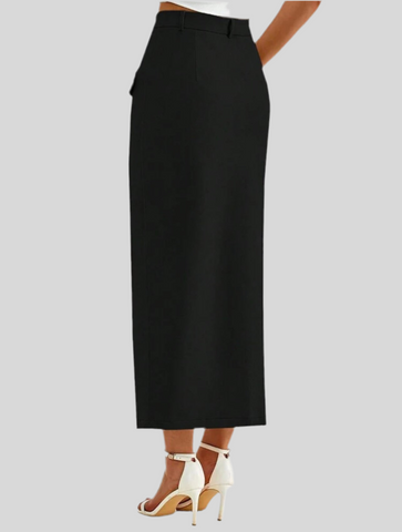 STRAIGHT EXECUTIVE SKIRT 4 CLRS