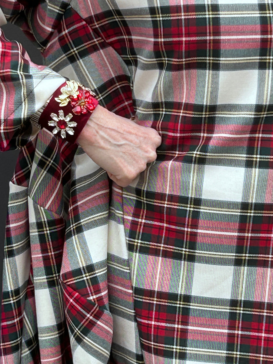 Brazalete barroco terciopelo