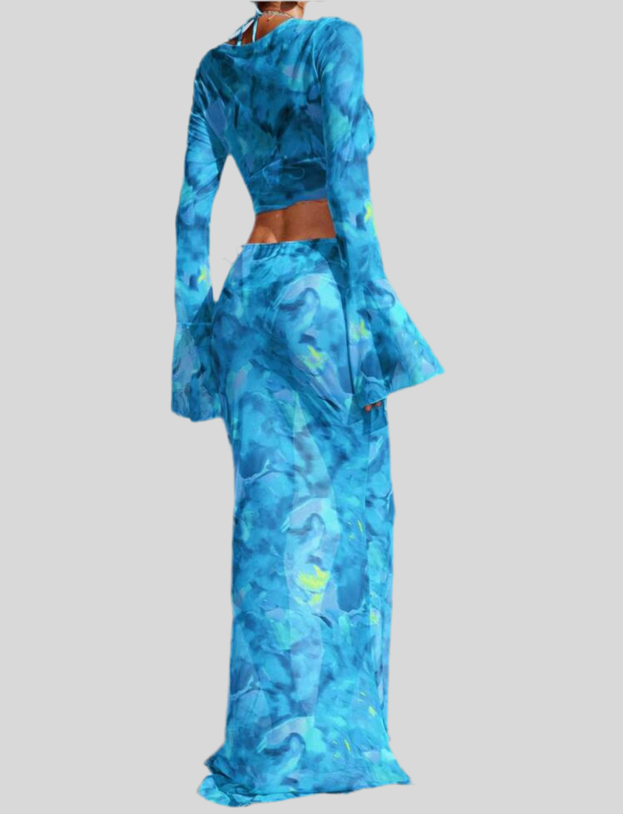 CONJUNTO DE FALDA Y TOP VERANO PLAYA