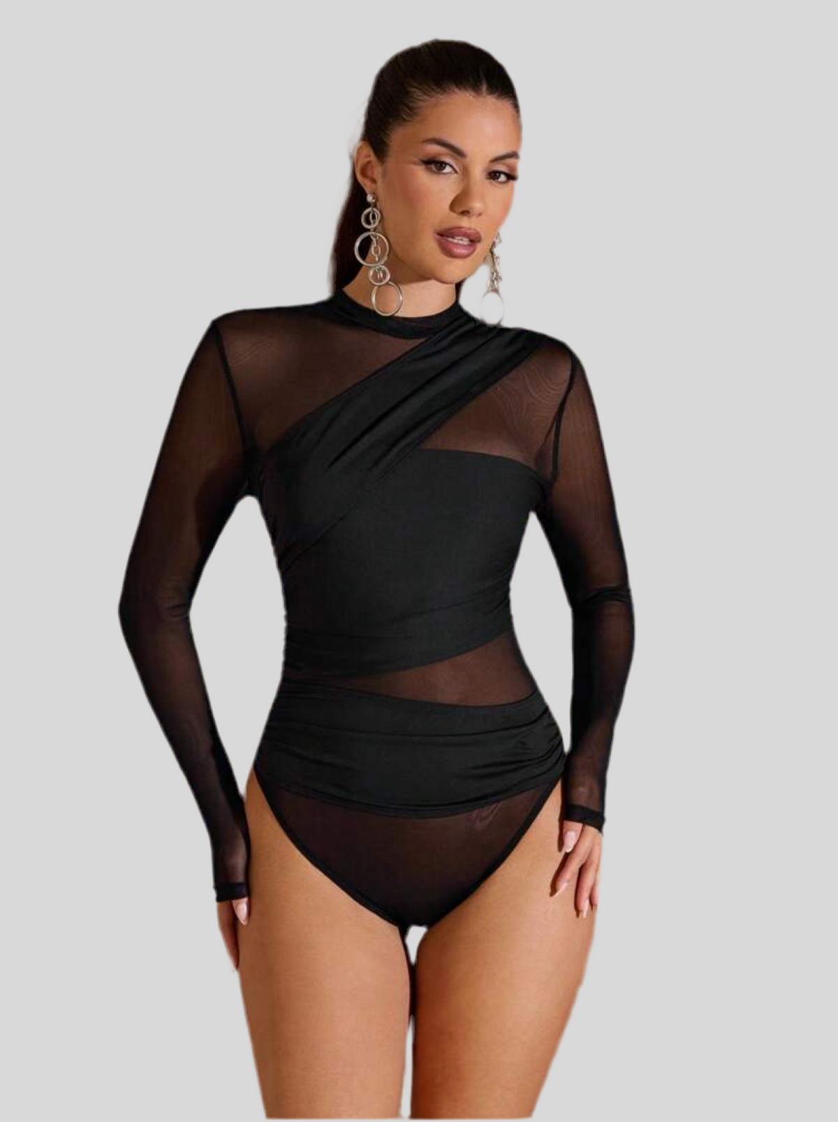 BODY SEMI TRANSPARENTE  5 CLRS