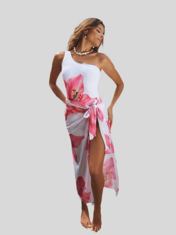 CONJUNTO TRAJE DE BAÑO Y PAREO 2 CLRS