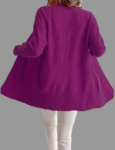 CHAQUETA DE PUNTO OVERSIZED MUY AMPLIA 20CLRS