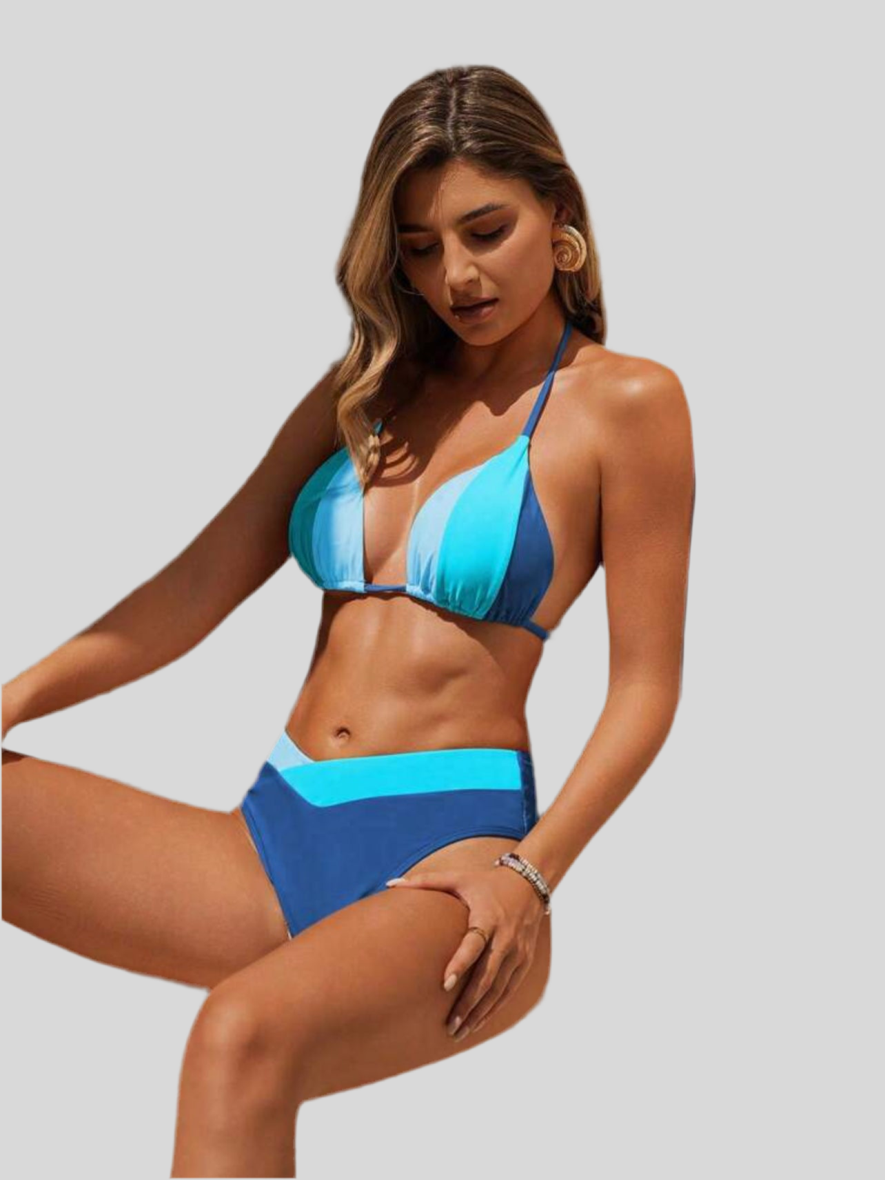 BIKINI TRIÁNGULO TRICOLOR 5 CLRS