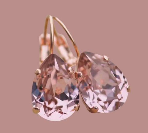 PENDIENTES DE CRISTAL DE GOTA 2 CLRS