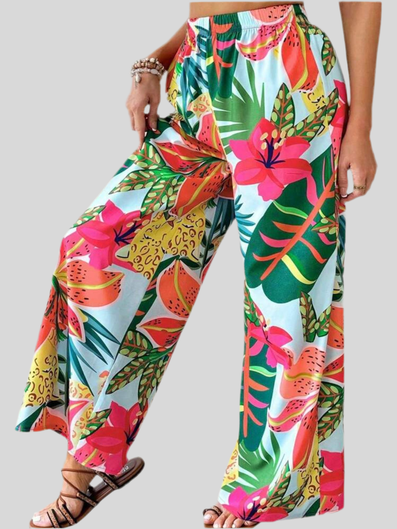 PANTALÓN OVERSIZE ESTAMPADO 4 CLRS
