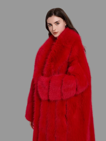 ABRIGO DE FAUX FUR ZORRO 3 CLRS