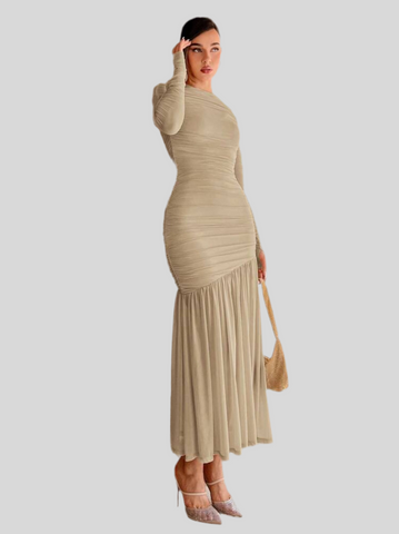 VESTIDO DE TUL DRAPEDO 19 CLRS
