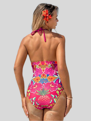 CONJUNTO DE TRAJE DE BAÑO Y MINI PAREO 2 CLRS