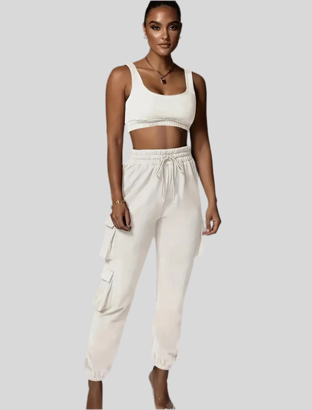 PANTALÓN CARGO LISO 3 CLRS