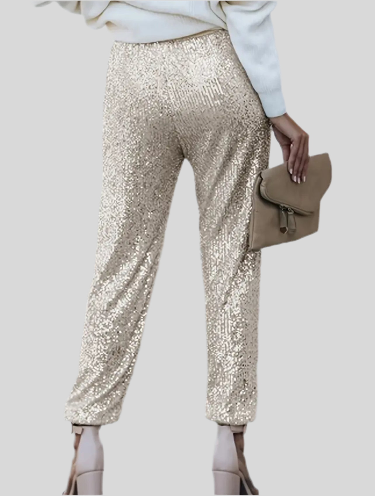 PANTALÓN LENTEJUELAS TOBILLO 6 CLRS