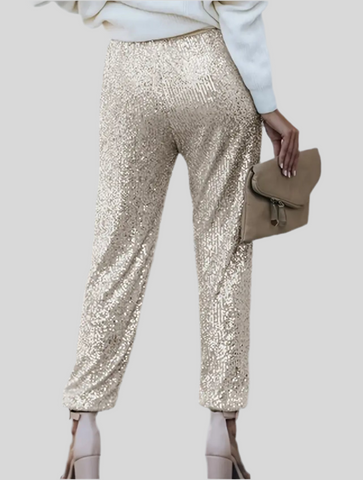 PANTALÓN LENTEJUELAS TOBILLO 6 CLRS
