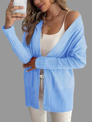 CHAQUETA DE PUNTO OVERSIZED MUY AMPLIA 20CLRS