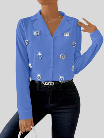 CAMISA CLÁSICA CON DIAMANTES 2 CLRS