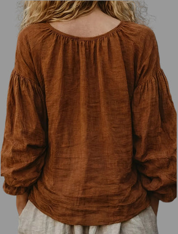 CAMISA ABLUSADA MANGA FRUNCIDA 5 CLRS