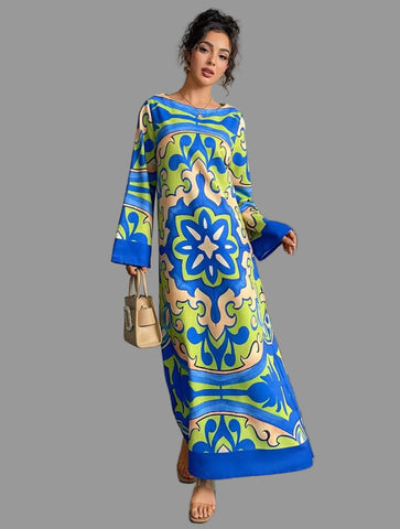 KAFTAN ESTAMPADO LARGP 2 CLRS