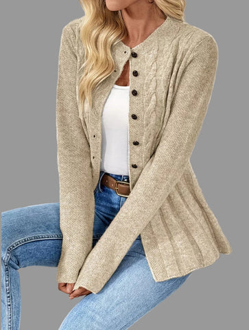 CHAQUETA DE PUNTO ENTALLADA 7 CLRS