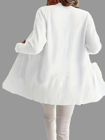 CHAQUETA DE PUNTO OVERSIZED MUY AMPLIA 20CLRS