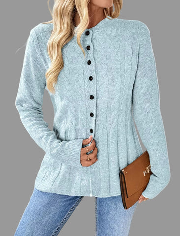 CHAQUETA DE PUNTO ENTALLADA 7 CLRS