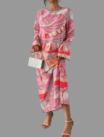 KAFTAN LARGO ESTAMPADO 2 CLRS