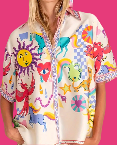 THE SILK COLLECTION PRINTED SET
