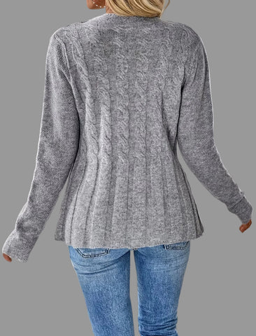 CHAQUETA DE PUNTO ENTALLADA 7 CLRS