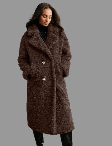 ABRIGO DE PELO RIZADO ECOLÓGICO 5 CLRS