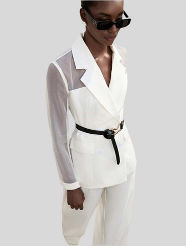 CHAQUETA CON TRANSPARENCIA 3 CLRS