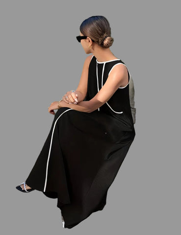 VESTIDO LARGO VERANO PIPIN LINE 7 CLRS