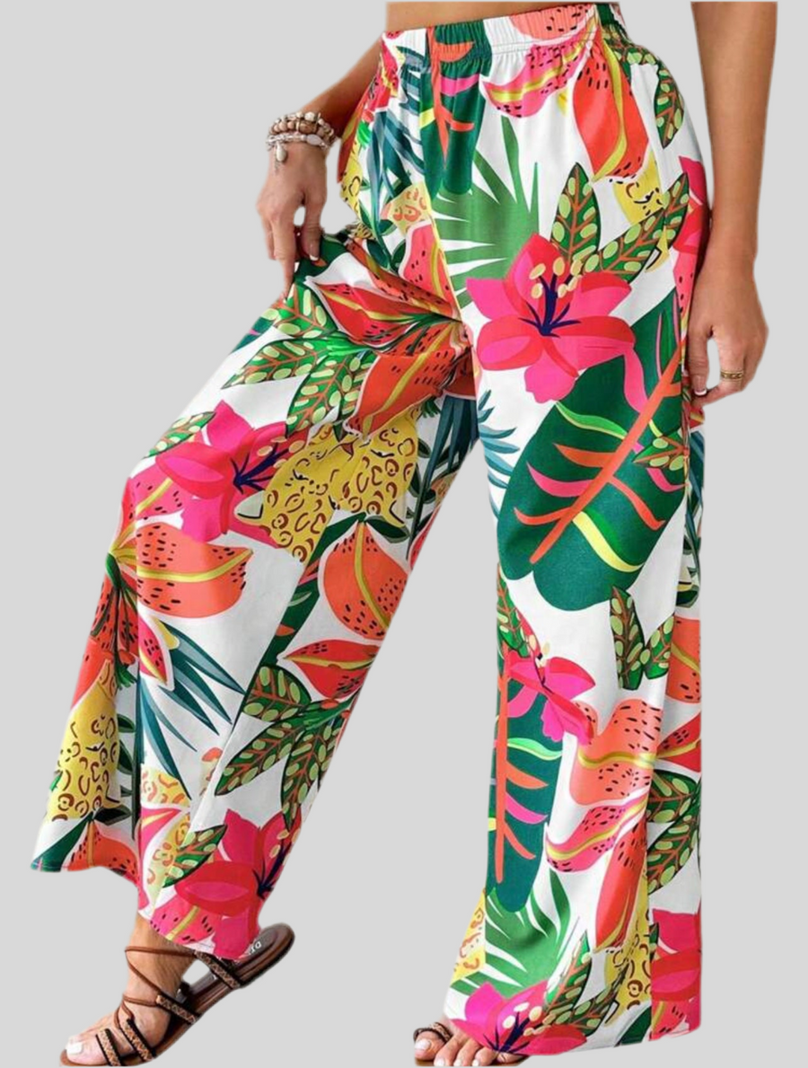 PANTALÓN OVERSIZE ESTAMPADO 4 CLRS