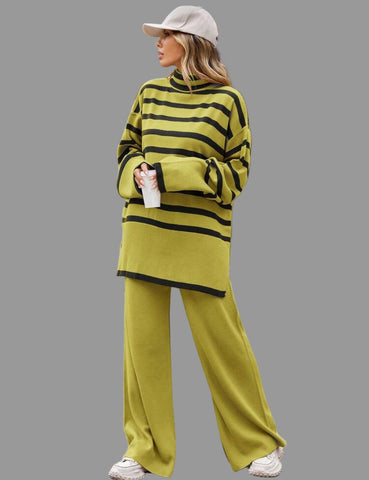 CONJUNTO DE PUNTO JERSEY RAYAS 12 CLRS