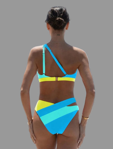 BIKINI ASIMÉTRICO BANDAS 2 CLRS