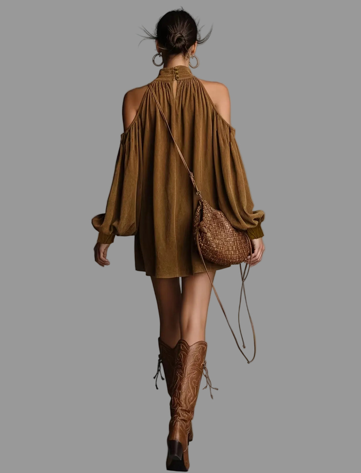 VESTIDO CORTO ANTELINA ESTILO COACHELLA