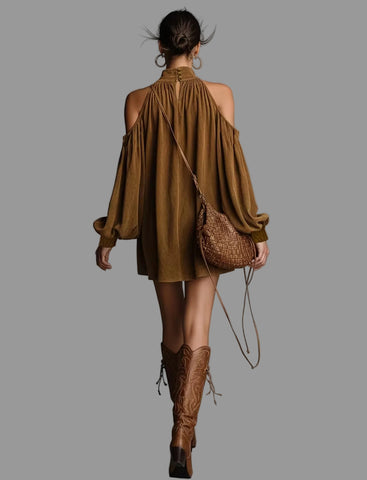 VESTIDO CORTO ANTELINA ESTILO COACHELLA