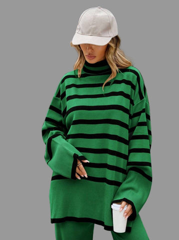 CONJUNTO DE PUNTO JERSEY RAYAS 12 CLRS