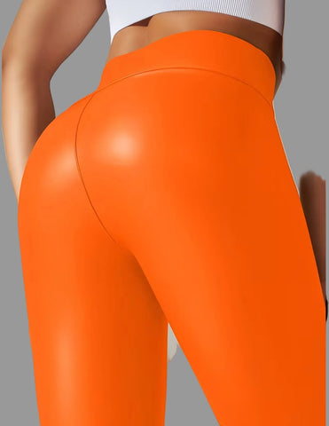 LEGGING SÍMIL PIEL CON INTERIOR SUAVE 6 CLRS