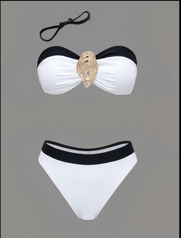 BIKINI CON PAREO LARGO 2 CLRS