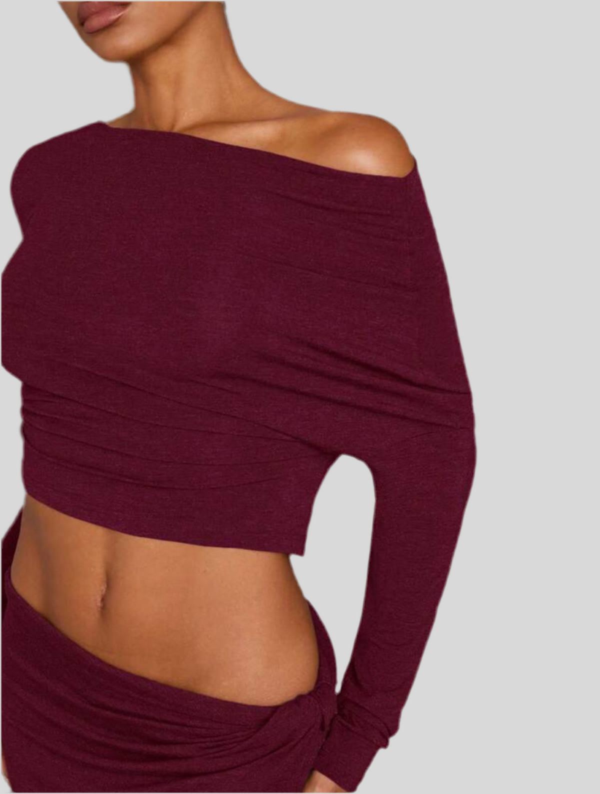 SEXY SET T-SHIRT LONG SKIRT 5 COLRS