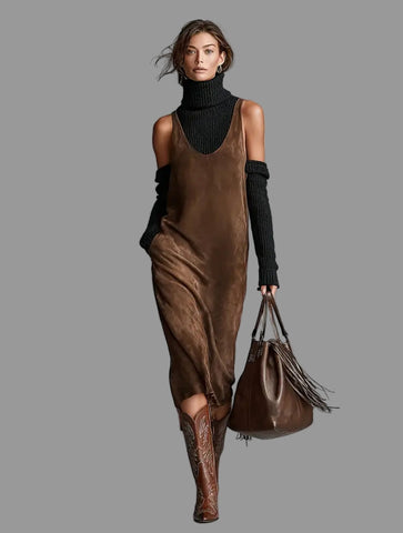 VESTIDO SUPERESTILO SIN MANGAS