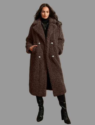 ABRIGO DE PELO RIZADO ECOLÓGICO 5 CLRS