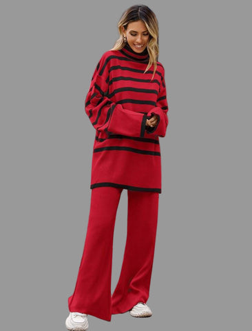 CONJUNTO DE PUNTO JERSEY RAYAS 12 CLRS