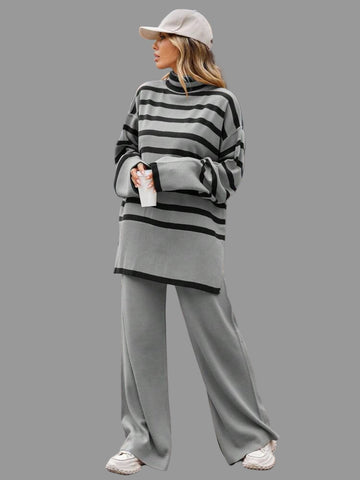 CONJUNTO DE PUNTO JERSEY RAYAS 12 CLRS