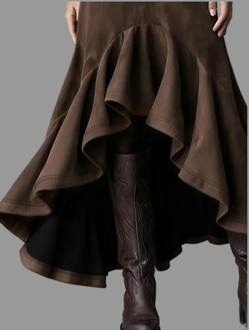 FALDA POLISÓN ESTILO WESTERN 3 CLRS