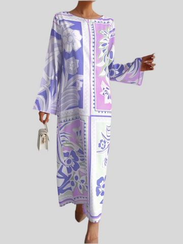 KAFTAN AMPLIO ESTAMPADO 2 CLRS