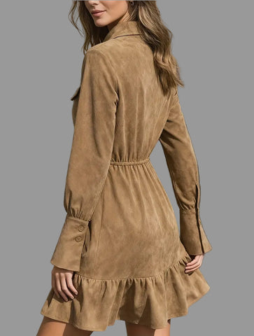 VESTIDO CAMISERO BOLSILLOS FRONTALES