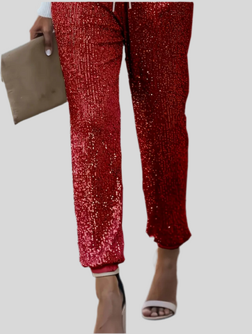 PANTALÓN LENTEJUELAS TOBILLO 6 CLRS