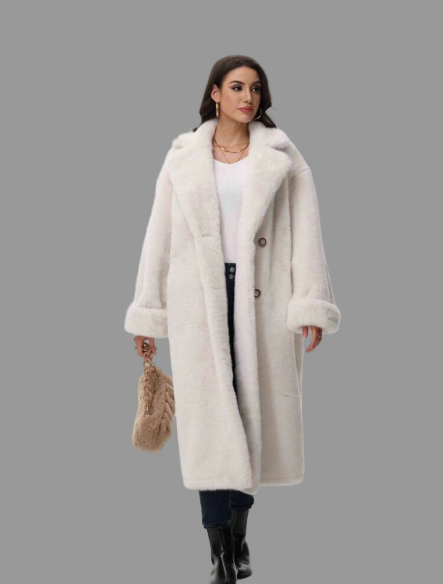 ABRIGO PIEL ECO TACTO VI SON DESPINZADO