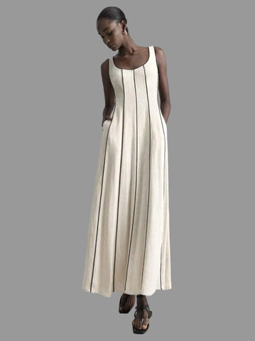 VESTIDO EVASÉ PIPIN LINE 2 CLRS