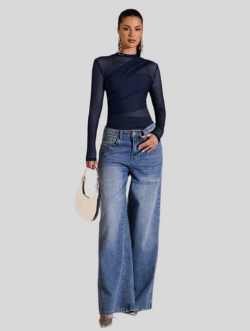 BODY SEMI TRANSPARENTE  5 CLRS