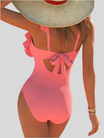 TRAJE DE BAÑO CON VOLANTES 3 CLRS